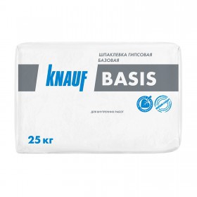 Шпаклевка гипсовая Knauf Базис 25 кг, шт