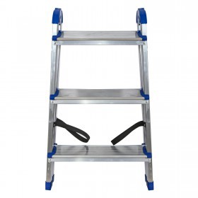 Стремянка алюминиевая двухсторонняя, 3 ступени, шт