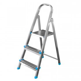 Стремянка стальная, оцинкованная, 3 ступени, шт