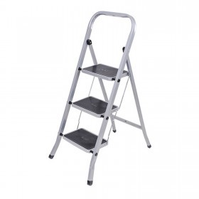 Стремянка стальная с широкими ступенями, 3 ступени, шт