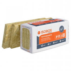 Минеральная вата Isobox 38 P Теплозащита 1200х610х100 мм, 6 шт/упак