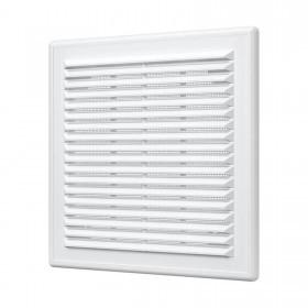 Решетка вентиляционная с сеткой разъемная 208х208мм ERA 2121Р, шт