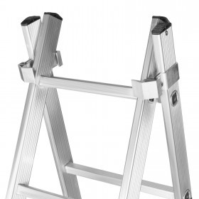 Лестница алюминиевая универсальная, двухсекционная, 7 ступеней, шт
