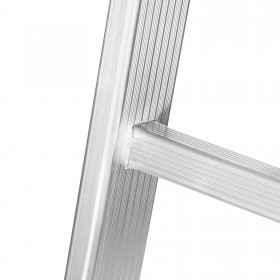 Лестница алюминиевая приставная, односекционная, 7 ступеней, шт