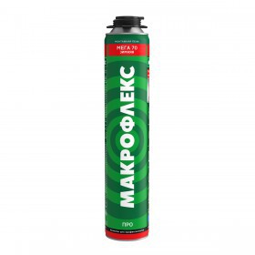 Пена монтажная профессиональная Макрофлекс Мега 70 ПРО зимняя 880 мл, шт